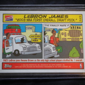 2003 Topps Bazooka | Lebron James | Rookie Card